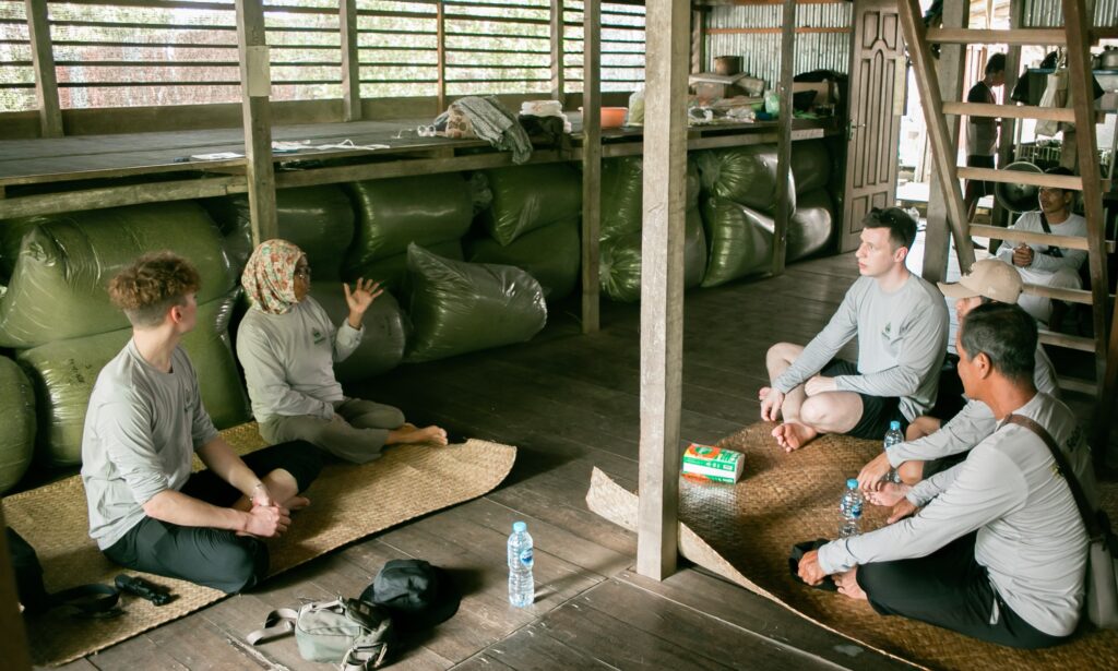 Meeting in the farming house